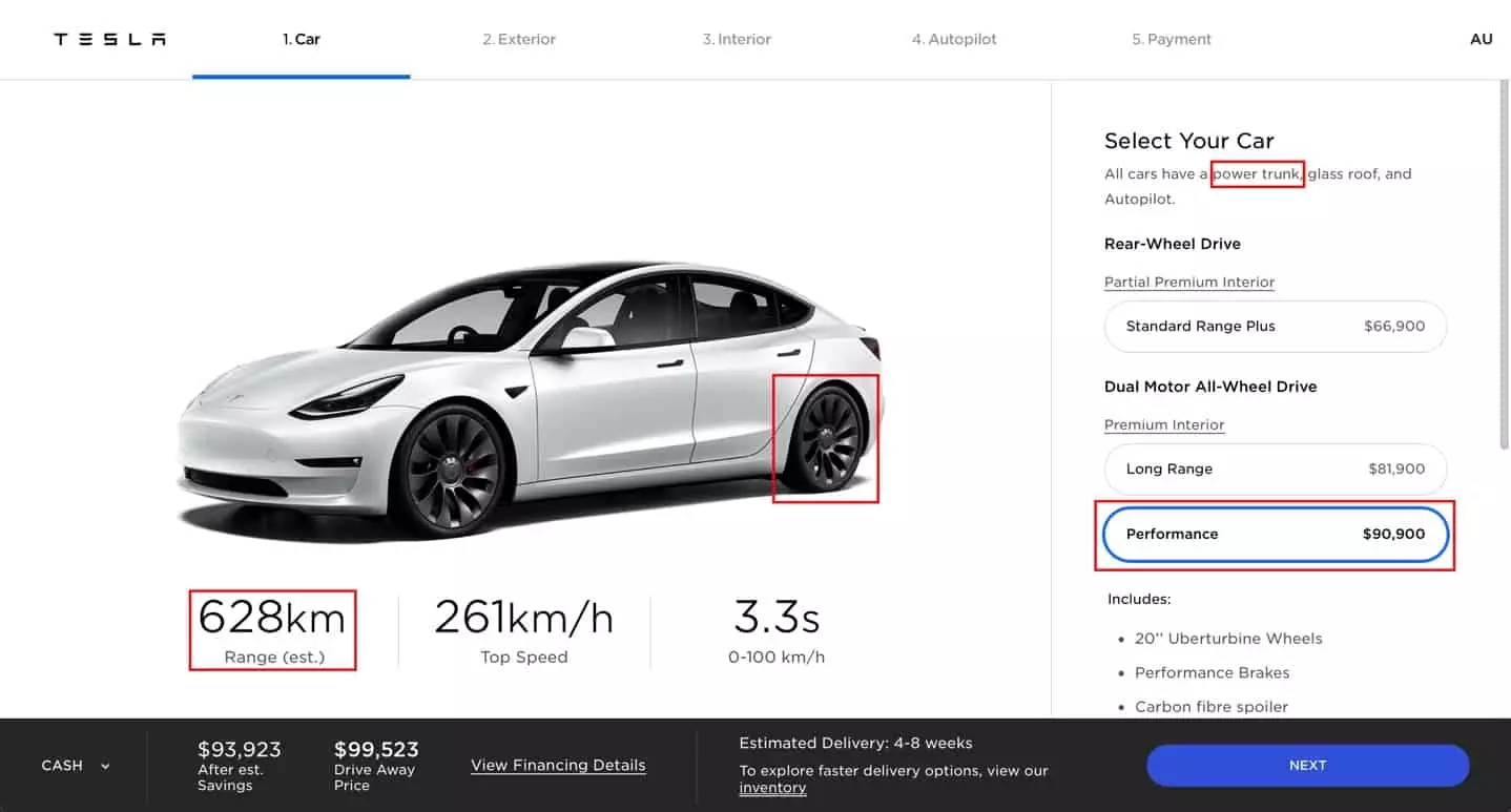 Model 3 Performance tesla .com