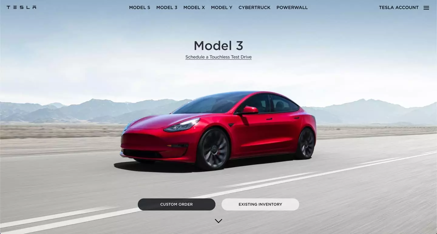 Model 3 Tesla .com